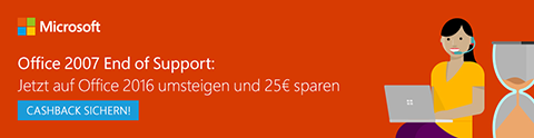 Jetzt Microsoft Office 2016 Home & Business bei 2ndsoft.de kaufen und Cashback erhalten!